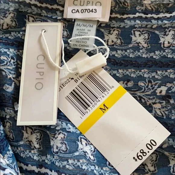 Cupio Sheer Boho  blouse - Picture 5 of 6